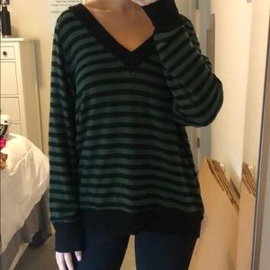 Dark Green and Black Sweater